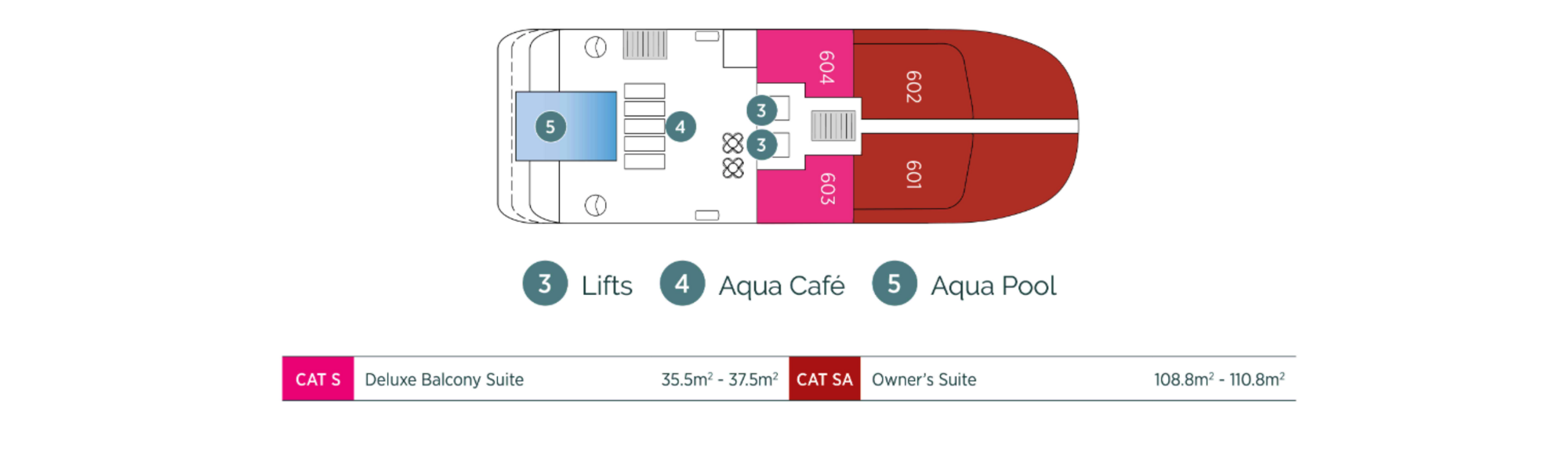 Pool Deck plan